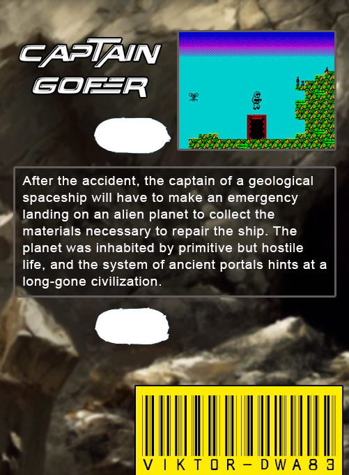 Captain Gofer — box-2D-back (WOR)