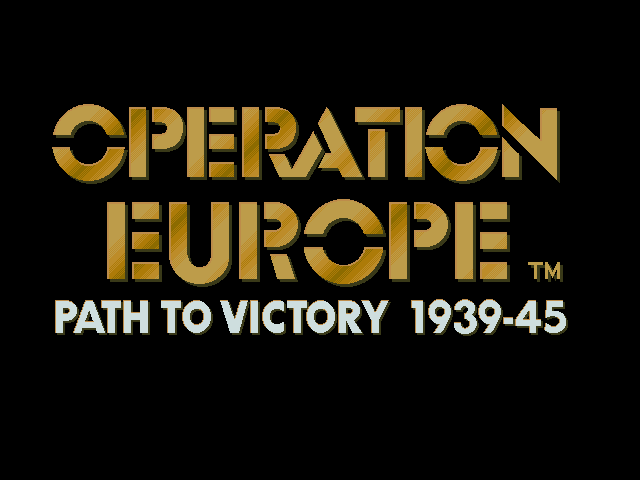 Operation Europe - Path To Victory 1939-45 — sstitle (US)