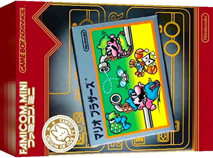 Famicom Mini 11 - Mario Bros. — box-3D (JP)