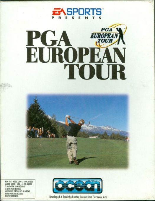 PGA European Tour box art