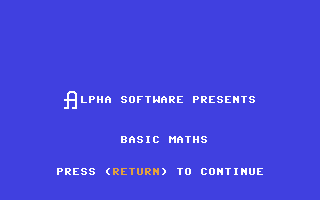 Basic Maths — sstitle (WOR)
