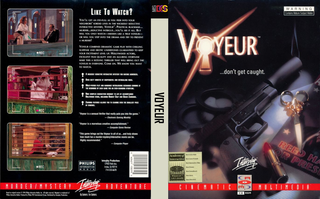 Voyeur — box-texture (US)