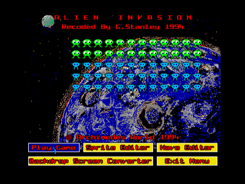 Alien Invasion — ss (WOR)
