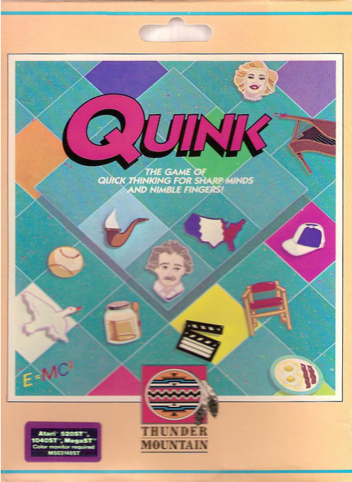 Quink box art