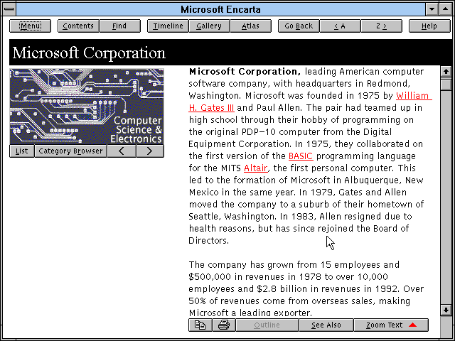 Microsoft Encarta '94 — ss (WOR)