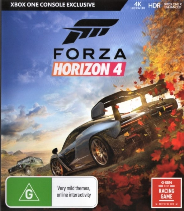 Forza Horizon 4 box art