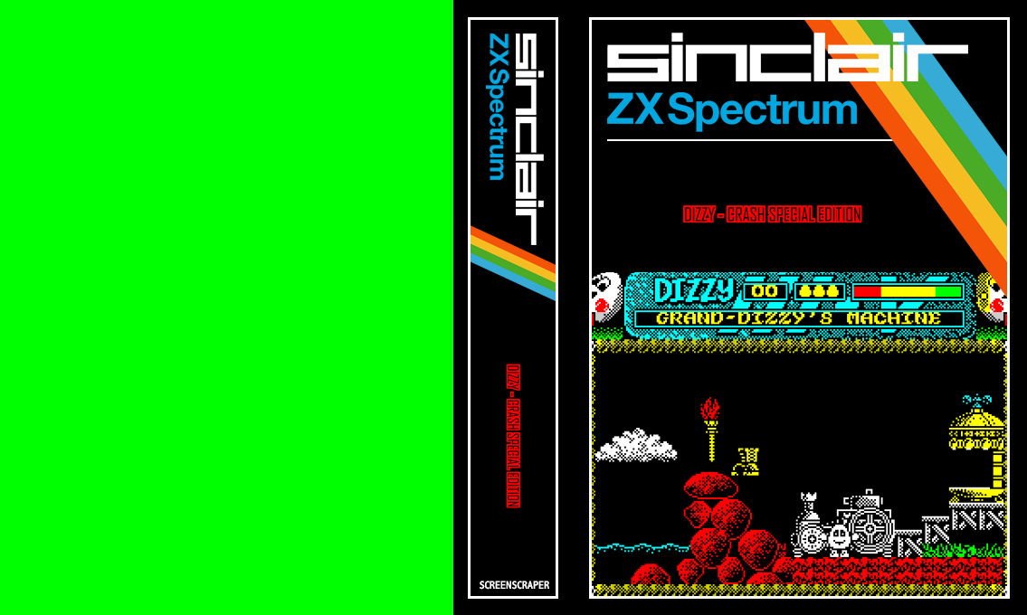 Dizzy - Crash Special Edition — box-texture (SS)