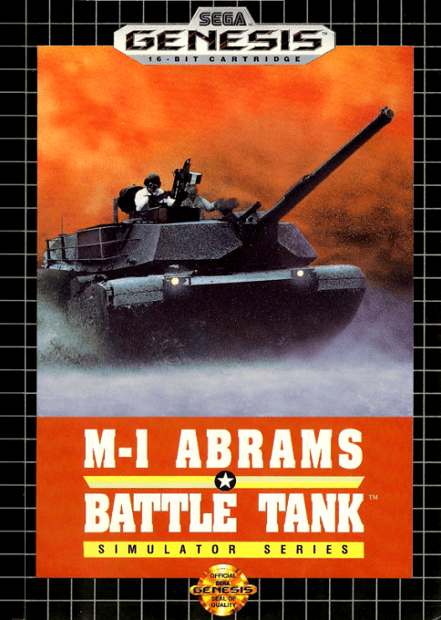 M-1 Abrams Battle Tank box art
