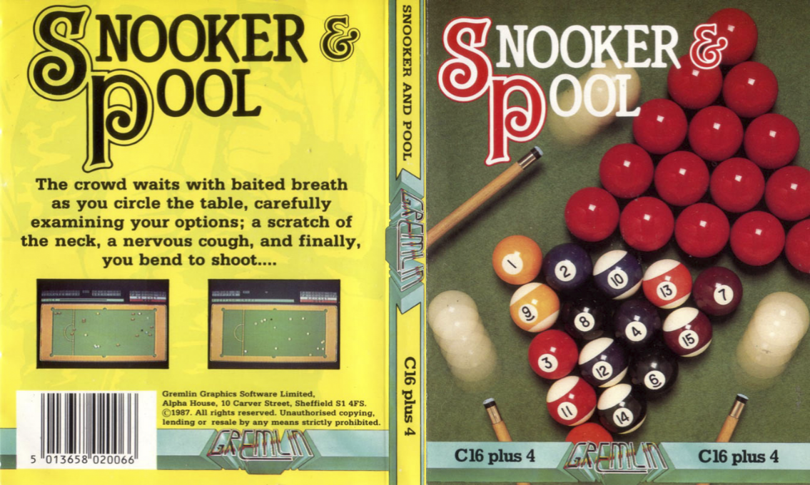 Snooker And Pool — box-texture (WOR)