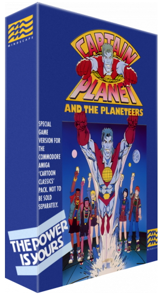 Captain Planet and the Planeteers — box-3D (EU)