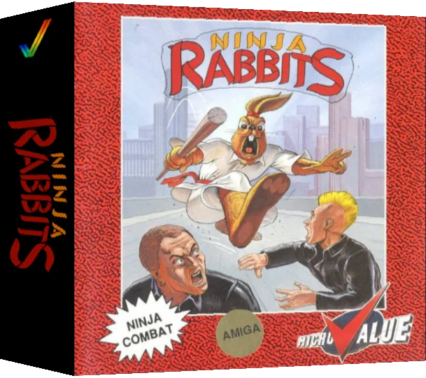 Ninja Rabbits — box-3D (EU)