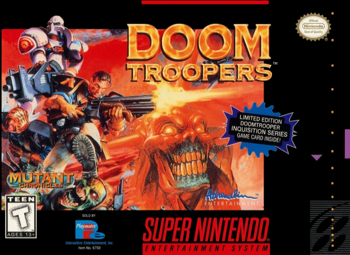 Doom Troopers - Mutant Chronicles box art