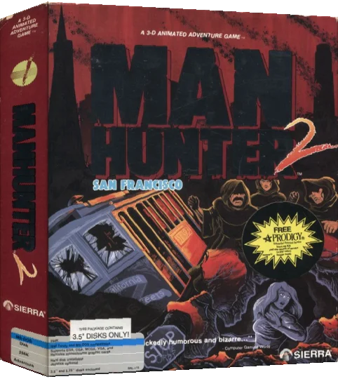 Manhunter 2 - San Francisco — box-3D (US)
