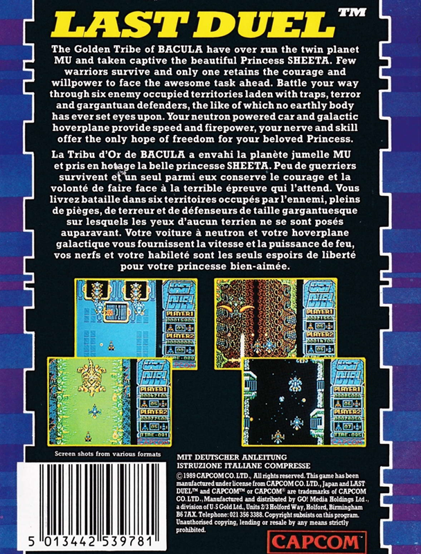 Last Duel — box-2D-back (EU)