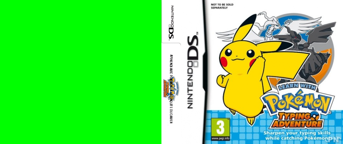 Lernen mit Pokemon - Tasten-Abenteuer — box-texture (EU)