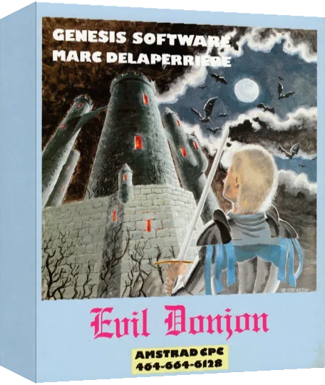Evil Donjon — box-3D (FR)