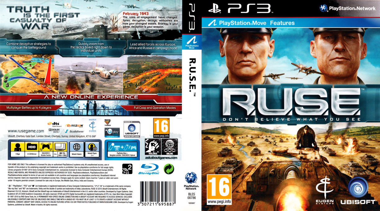 R.U.S.E. — box-texture (EU)