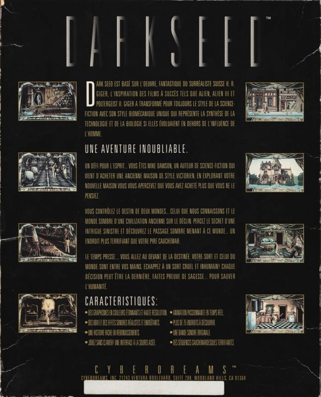 Dark Seed — box-2D-back (FR)