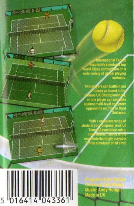 International Tennis — box-2D-back (EU)