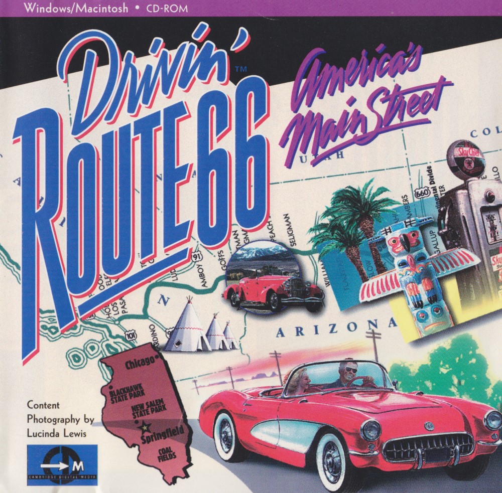 Drivin' Route 66 box art