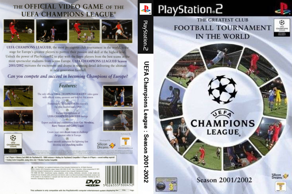 Uefa Champions League - Saison 2001/2002 — box-texture (EU)