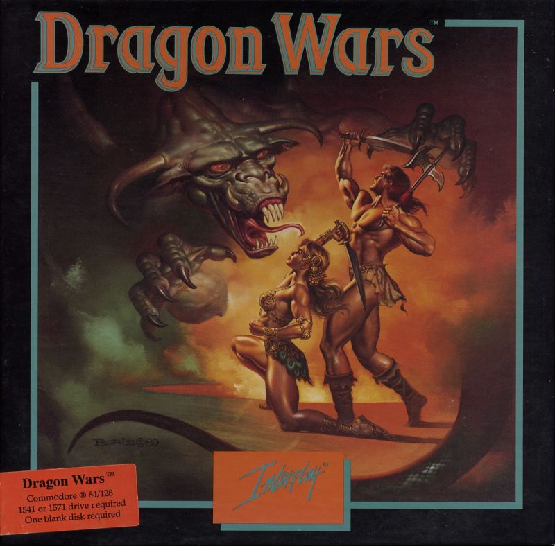 Dragon Wars — box-2D (EU)