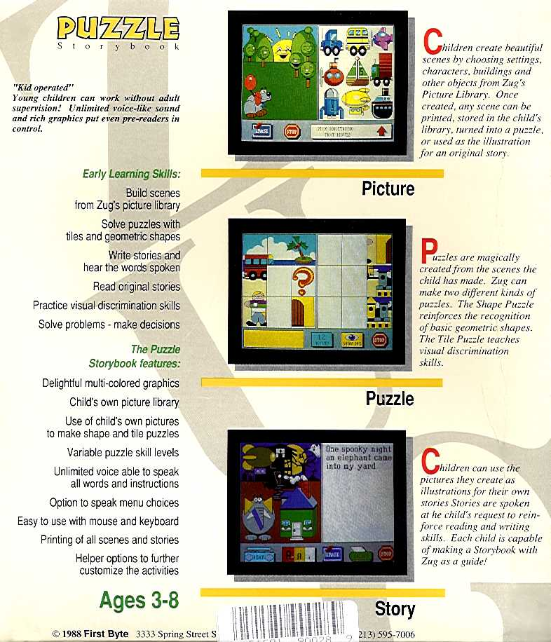The Puzzle Storybook — box-2D-back (CUS)