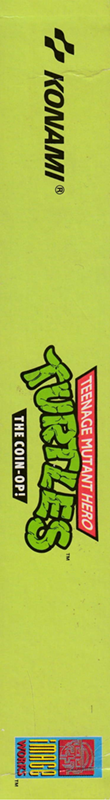 Teenage Mutant Hero Turtles - The Coin-Op — box-2D-side (EU)