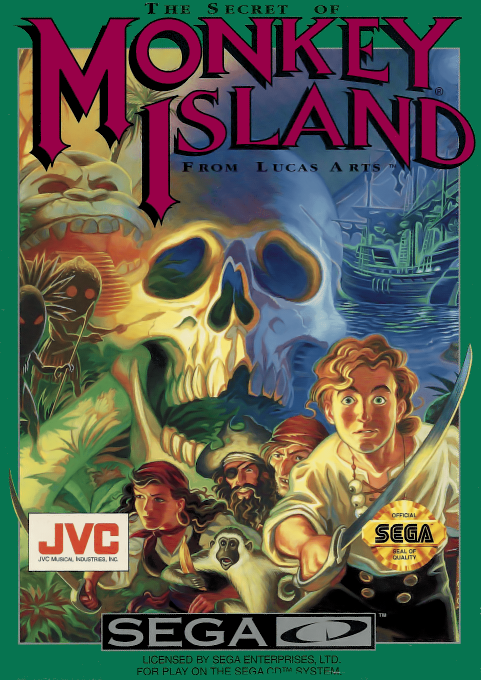 Secret of Monkey Island, The box art