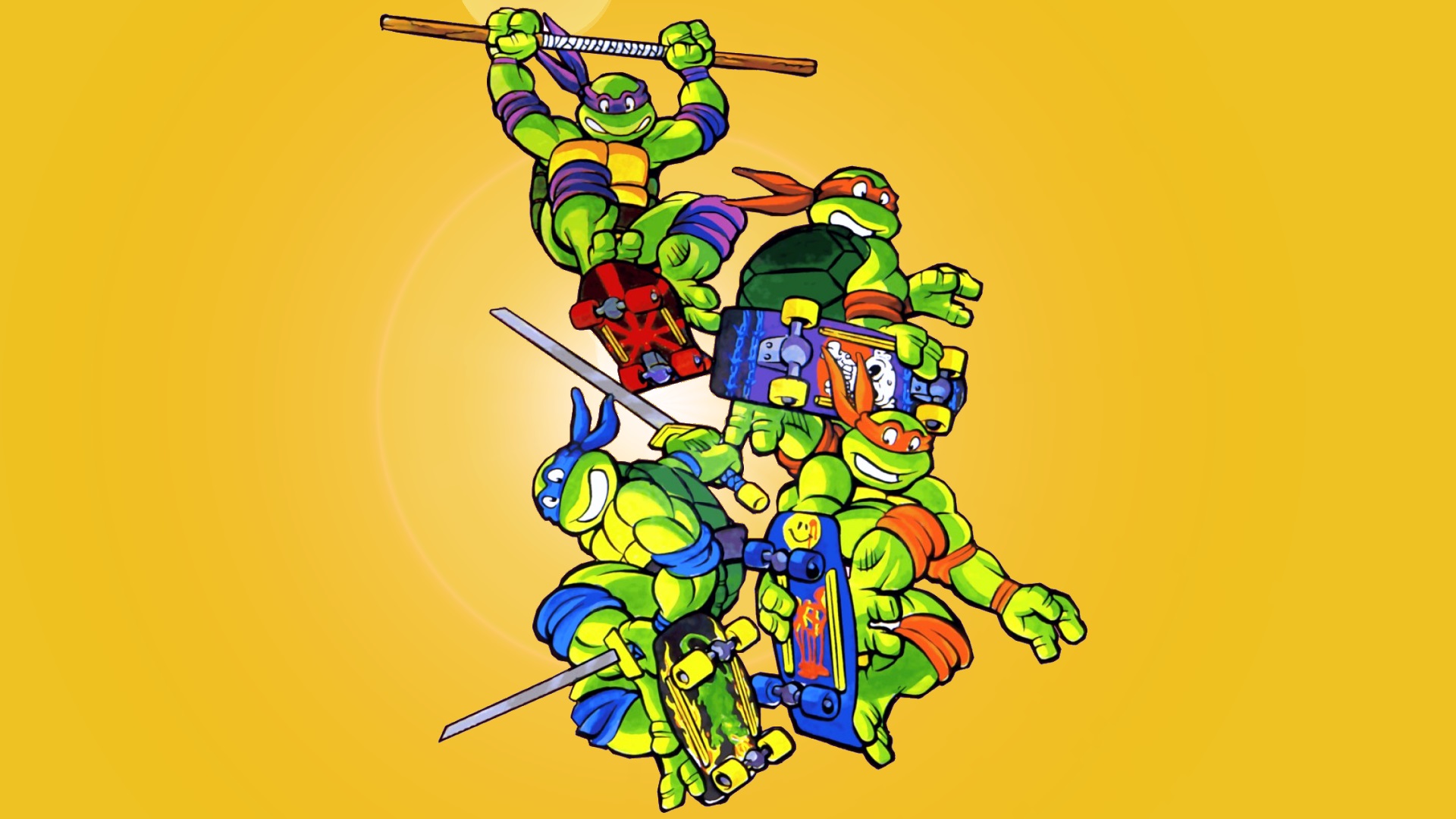Teenage Mutant Hero Turtles - The Coin-Op! — fanart