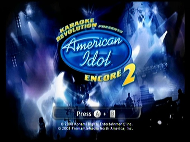 Karaoke Revolution Presents American Idol Encore 2 — sstitle (WOR)