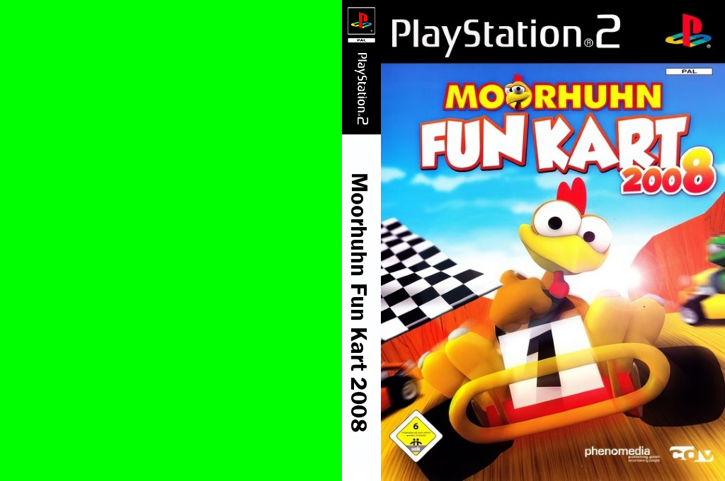 Moorhuhn Fun Kart 2008 — box-texture (DE)