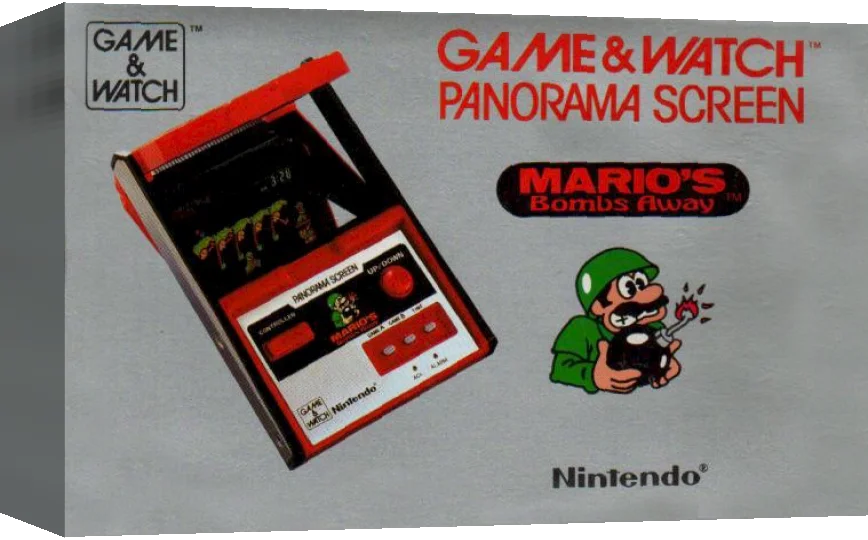 Mario's Bombs Away — box-3D (WOR)