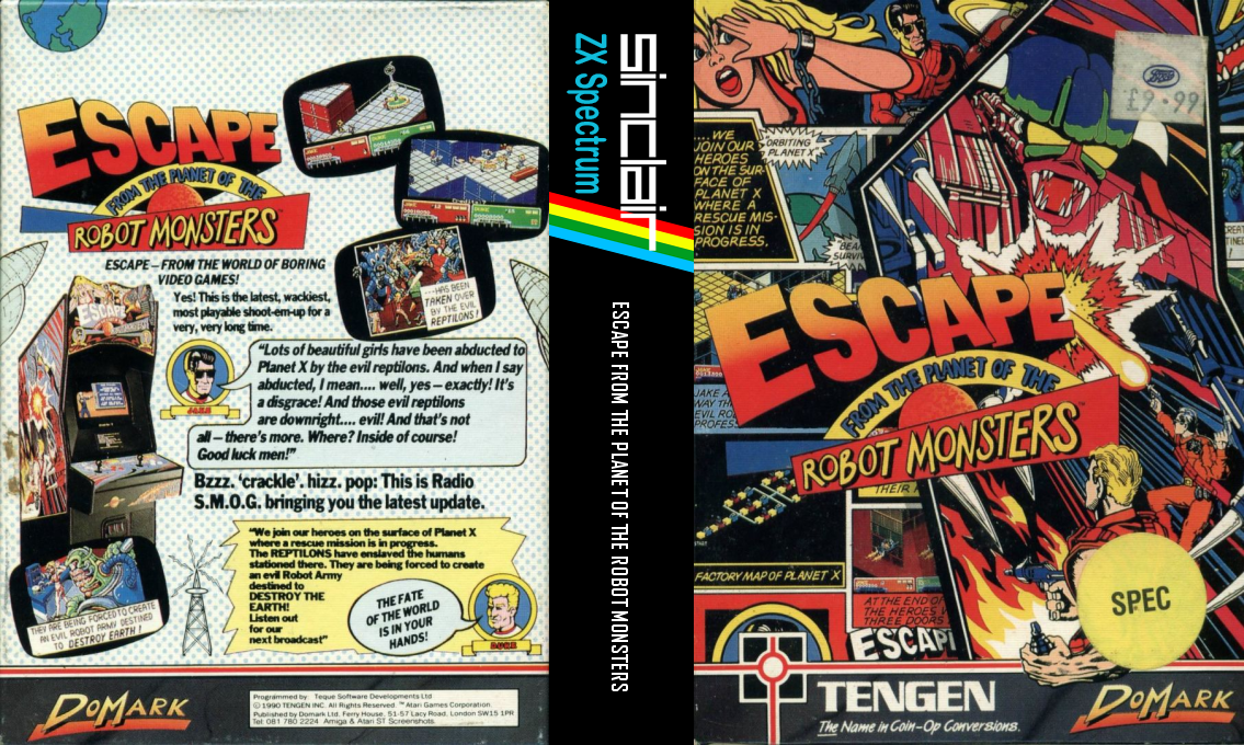 Escape From the Planet of the Robot Monsters — box-texture (EU)