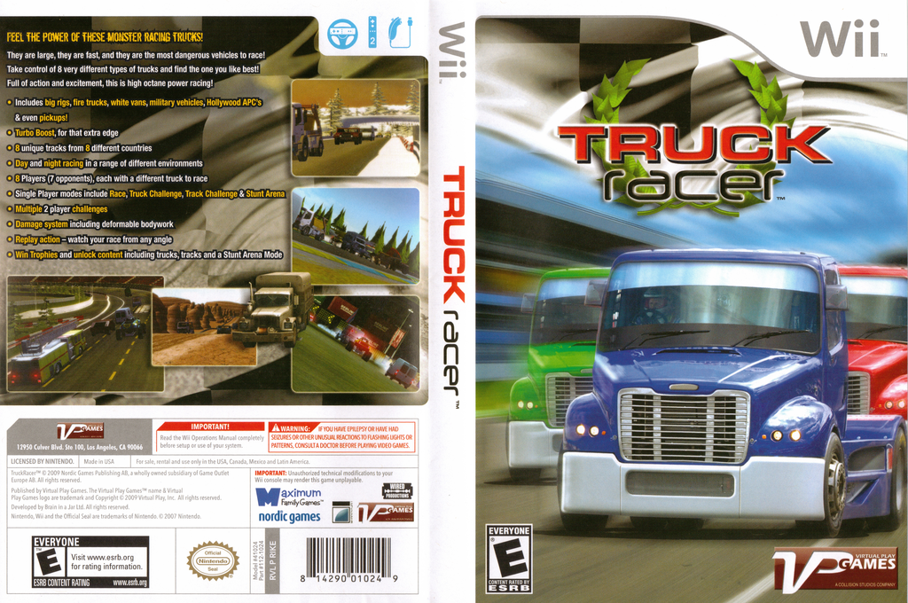 Truck Racer — box-texture (US)
