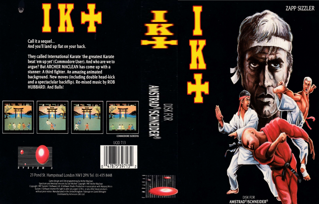 International Karate plus — box-texture (EU)