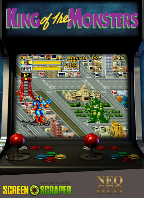 King of the Monsters — box-2D (SS)