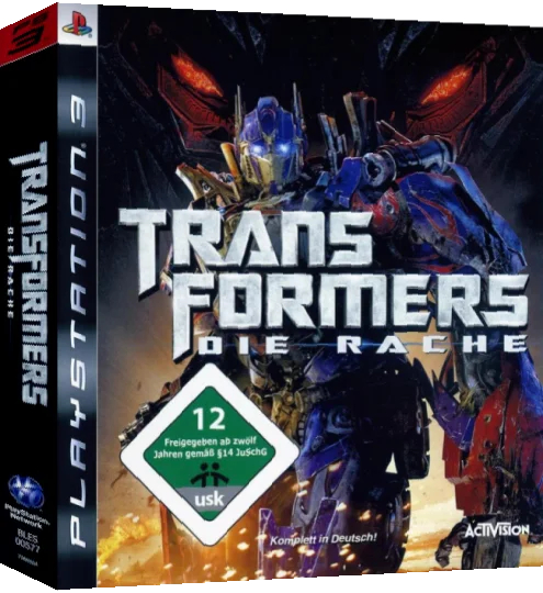 Transformers - La Revanche — box-3D (DE)