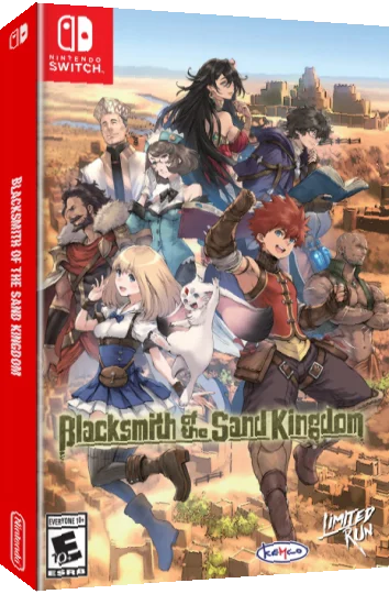 Blacksmith of the Sand Kingdom — box-3D (US)
