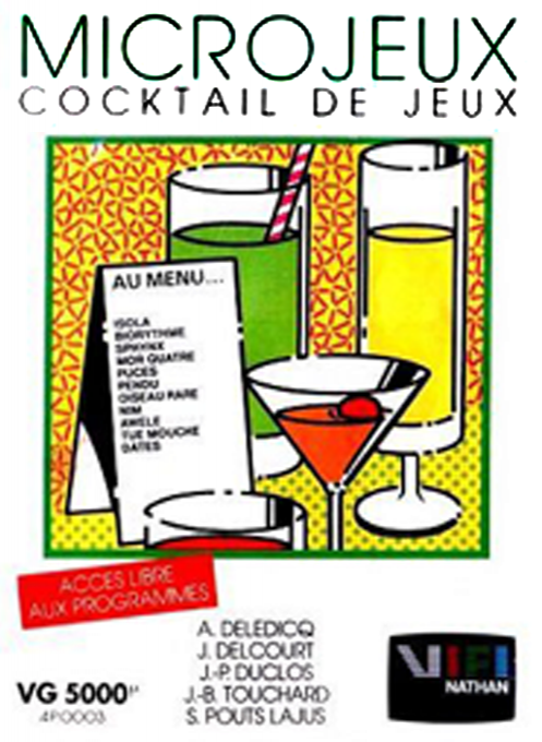 Microjeux - Cocktail de Jeux box art