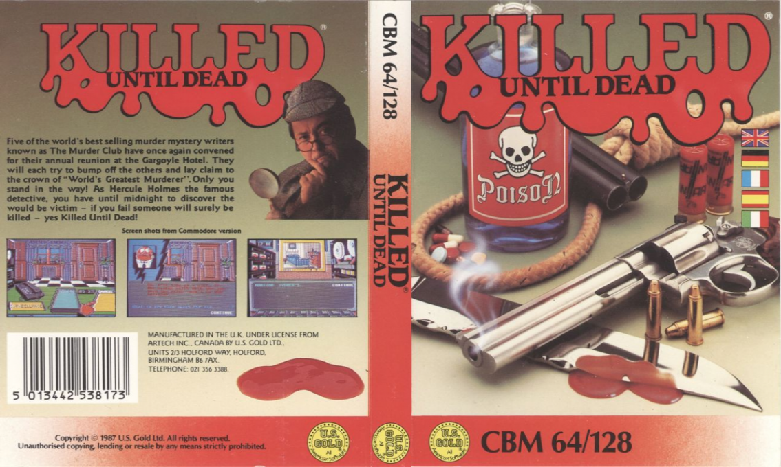Killed Until Dead — box-texture (EU)