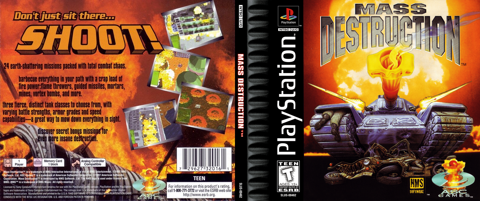 Mass Destruction — box-texture (US)