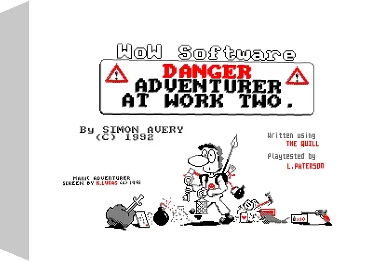 Danger! Adventurer At Work! Two — box-3D (WOR)