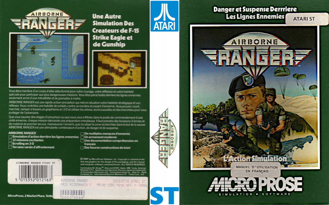 Airborne Ranger — box-texture (FR)