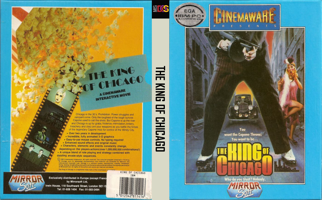 King Of Chicago, The — box-texture (EU)