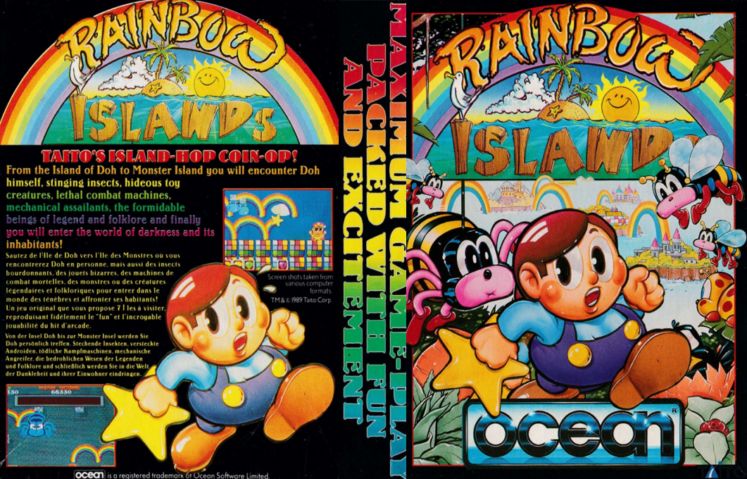 Rainbow Islands — box-texture (EU)