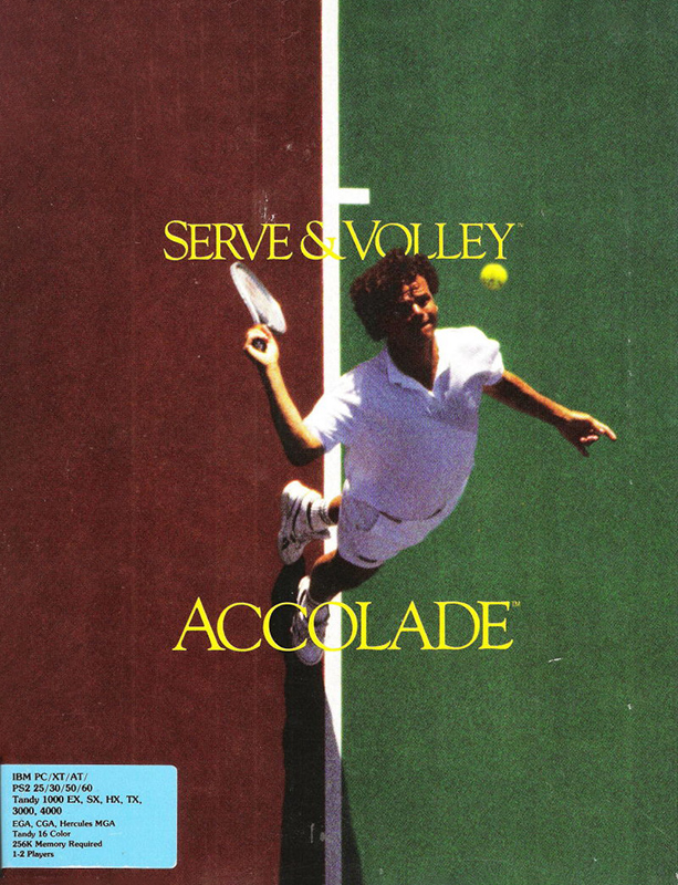 Serve And Volley box art