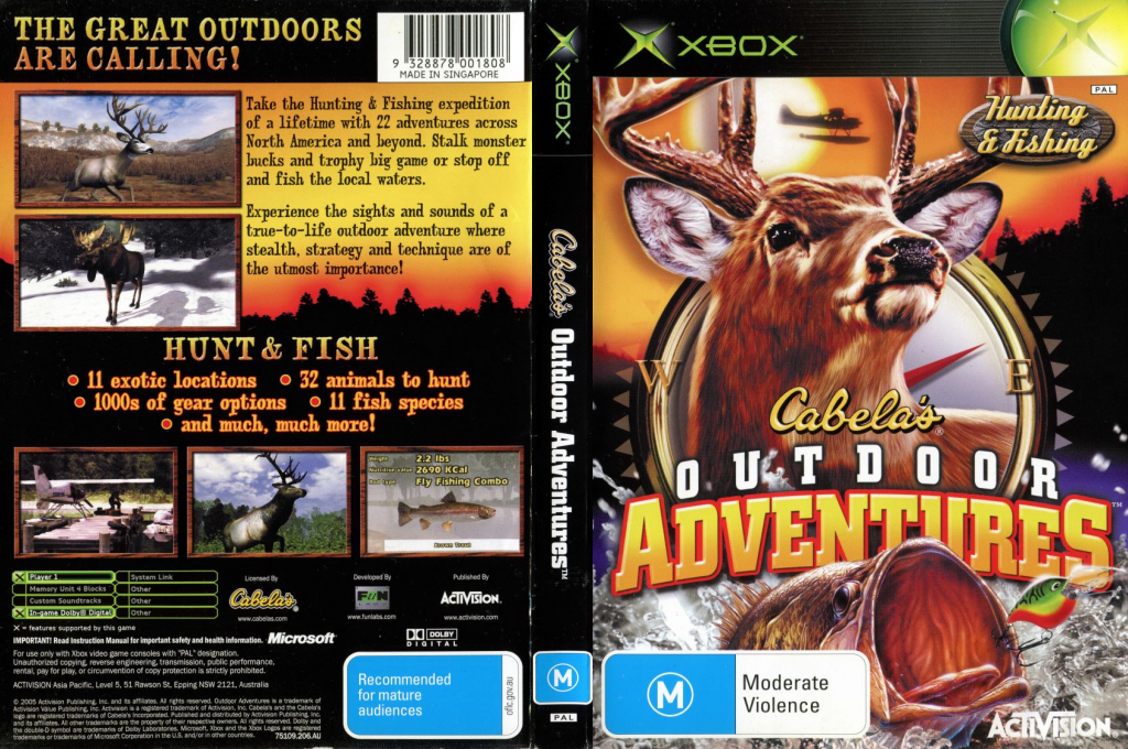 Cabela's Outdoor Adventures — box-texture (AU)