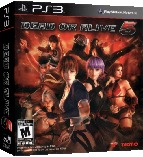 Dead or Alive 5 — box-3D (US)