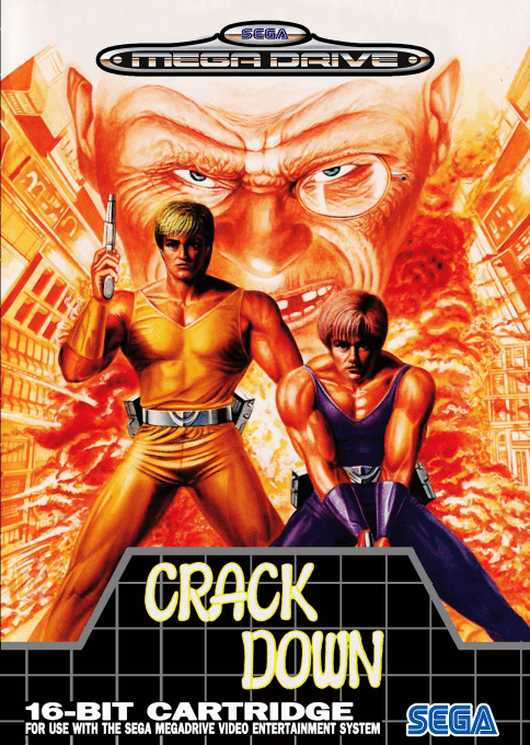 Crack Down — box-2D (EU)